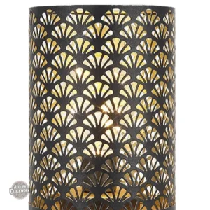 Lampe de bureau au style vintage Art Déco