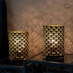 Lampe vintage avec finition steampunk unique