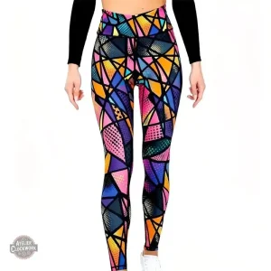 Legging Arlequin Steampunk pour femme, style unique et audacieux
