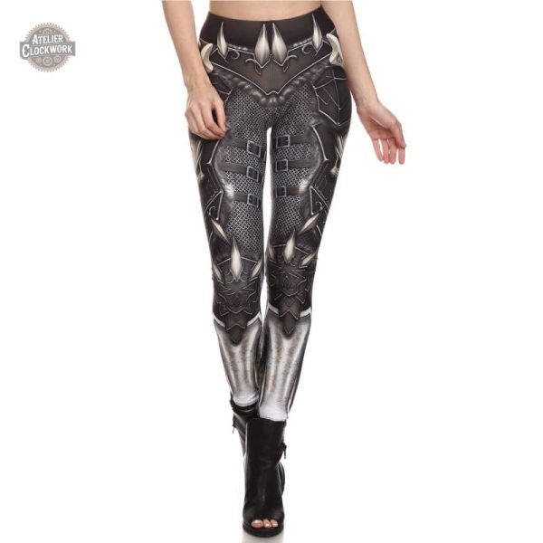 legging-goth-steampunk-store-1 Legging Steampunk pour femme alliant style gothique