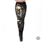 Legging Steampunk Femme tendance gothique