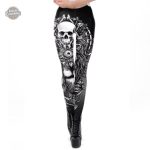 Legging inspiré par l'esthétique gothique