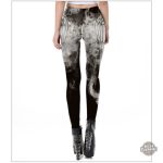 Legging femme Ange Steampunk, mélange de passé et futur