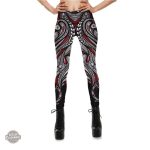 Legging Steampunk Octopus femme élégant et futuriste