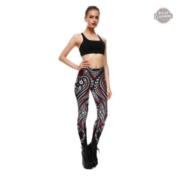 Legging Steampunk à la fois rétro et contemporain