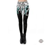 Legging Steampunk tentaculaire pour femme