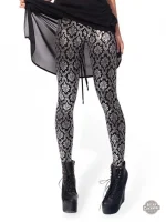 Legging rétro baroque pour un style steampunk féminin