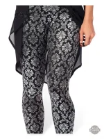 Legging baroque au design rétro pour femmes modernes