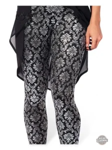 Legging baroque au design rétro pour femmes modernes