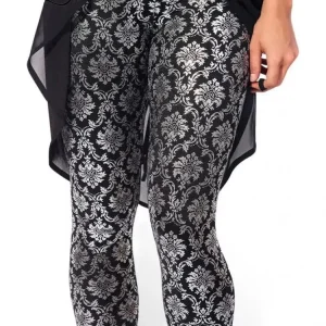 Legging baroque au design rétro pour femmes modernes