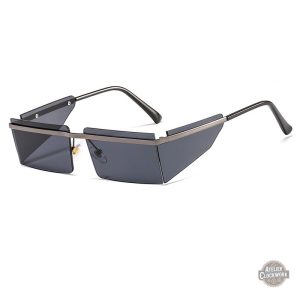 Lunettes de style steampunk avec design ferroviaire