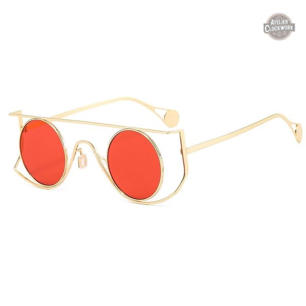 Lunettes rétro avec éléments steampunk