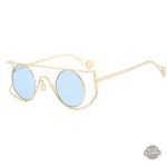 Lunettes avec verres teintés steampunk