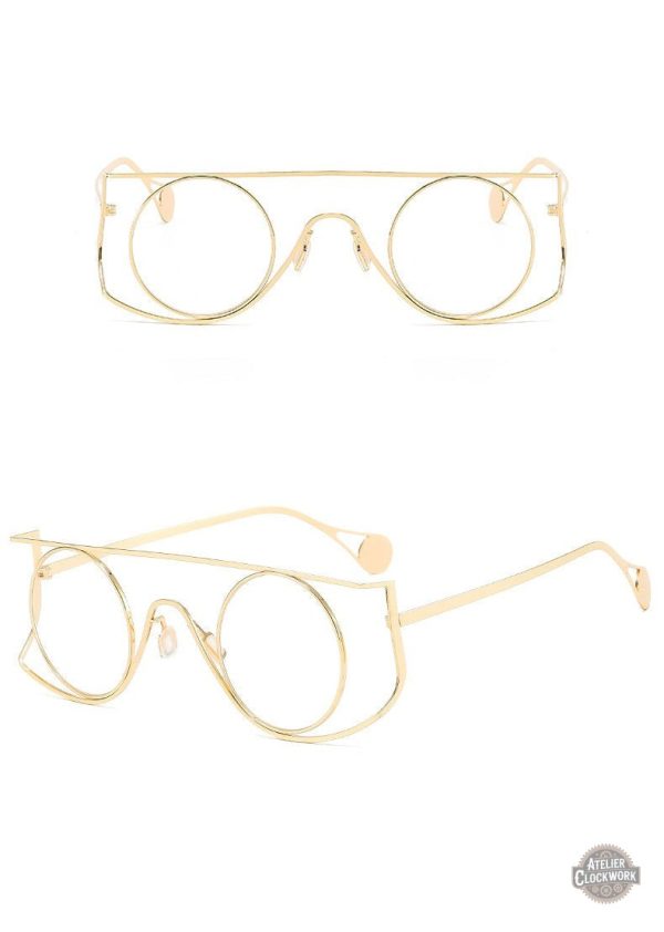 Lunettes Steampunk Old Fashion Way - vue 2