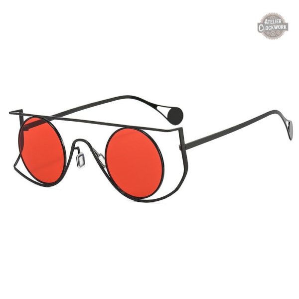 Lunettes inspirées de l'esthétique steampunk