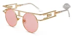 Lunettes à double barre, élégance intemporelle
