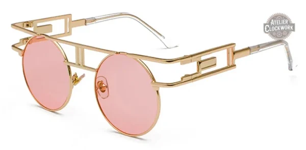 Lunettes à double barre, élégance intemporelle