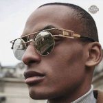 Lunettes chic avec double barre, look rétro
