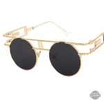 Mode steampunk : lunettes double barre élégantes