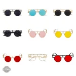 Lunettes au design double barre, inspiration historique