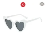 Lunettes en coeur pour une allure romantique