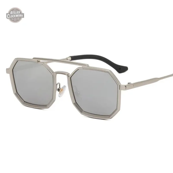 Lunette vintage hexagonale pour tous les jours