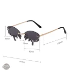 Lunettes coulantes pour un style original