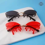 Lunettes de soleil avec style audacieux