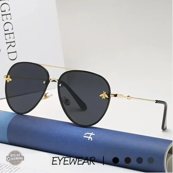 Lunettes Bee Happy, fusion de style ancien et futuriste