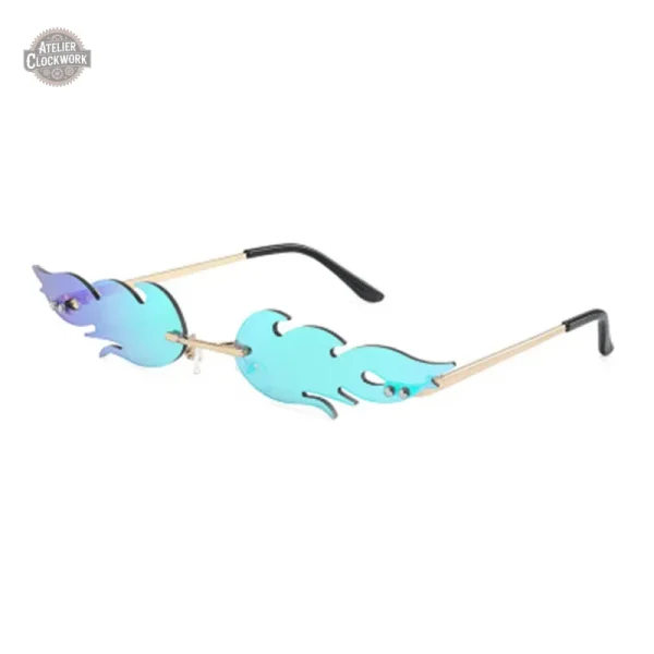 Lunette au design flamboyant, parfaite pour le steampunk