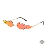 Design de lunette inspiré par les flammes