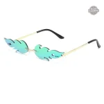 Accessoire vintage : Lunette Flamme pour un style distinctif