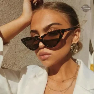 Lunettes Steampunk Femme au design Œil de Chat