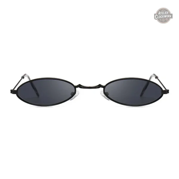 Lunettes ovales steampunk pour un look audacieux