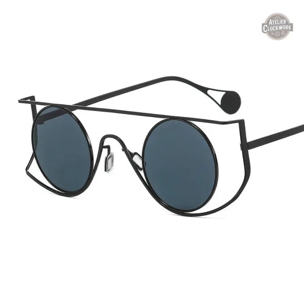 Lunettes rétro au design steampunk distinctif