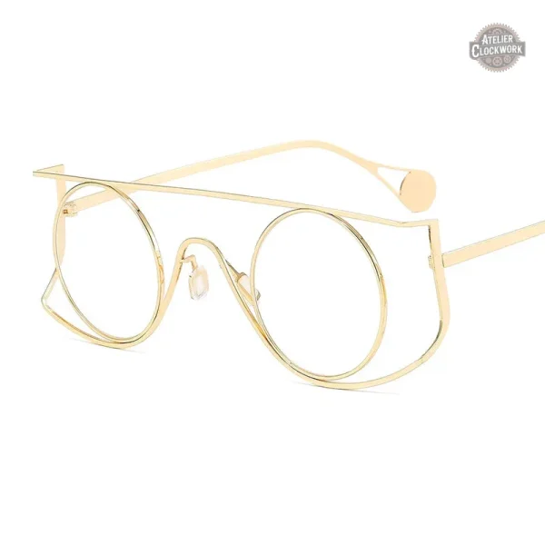 Lunettes de soleil élégantes au style rétro
