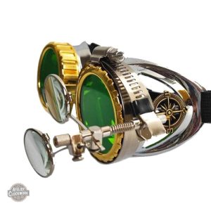 Lunettes Steampunk style soudeur pour un look vintage