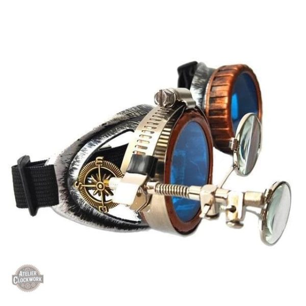 Accessoire Steampunk, lunettes Googles au design original