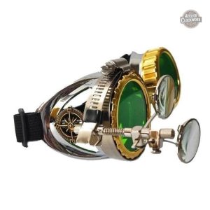 Lunettes Steampunk inspirées des soudeurs, design unique