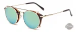 Lunettes Clamshell au charme d'époque