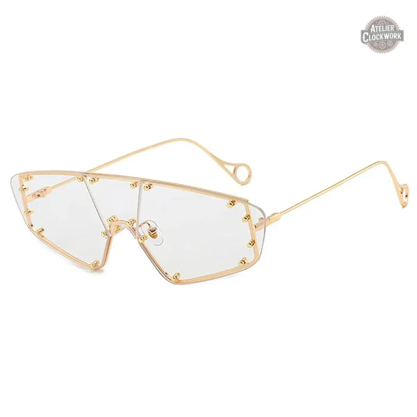lunette-de-soleil-visiere-steampunk-store-1 Lunettes Verrières Steampunk avec rivets décoratifs