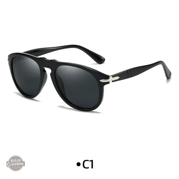 Lunettes au style classique pour un homme élégant