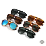 Style vintage : lunettes pilotes pour homme