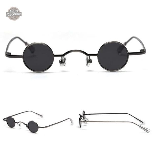 Modèle de lunettes rondes inspiré du steampunk