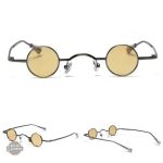 Lunettes de soleil avec verres ronds et stylés