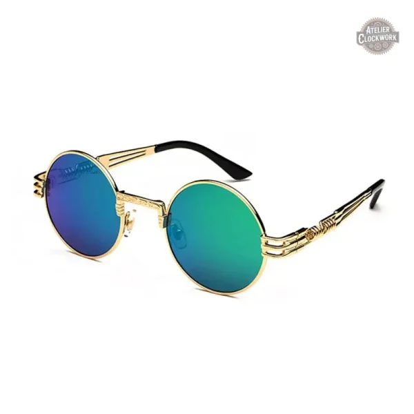 Lunettes rondes au charme Steampunk unique