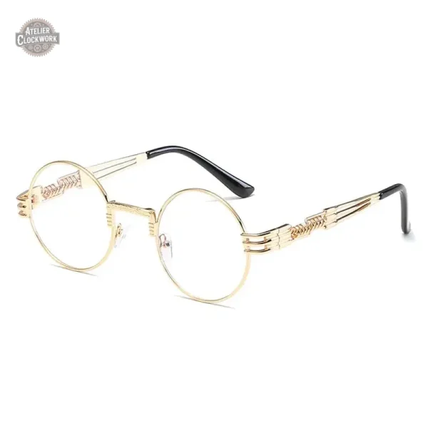 Monture ronde pour lunettes Steampunk tendance