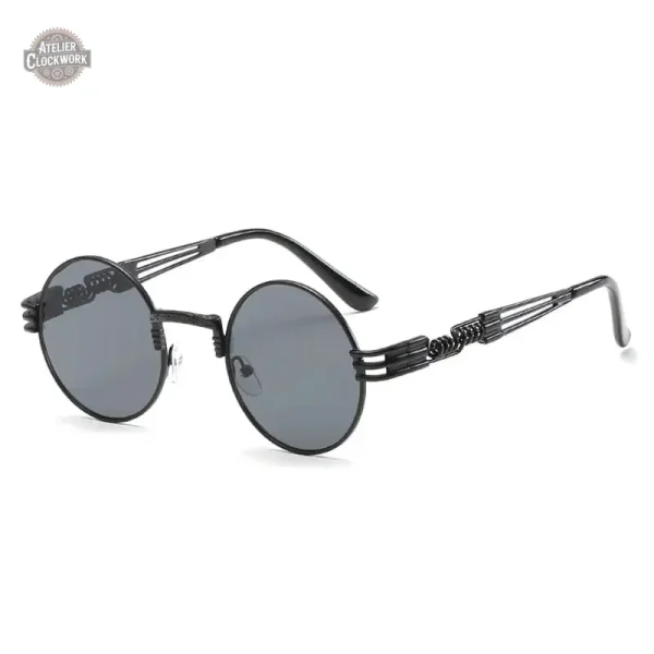 Lunettes au design rond pour les