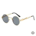 Lunettes Rondes Design Steampunk - vue 2