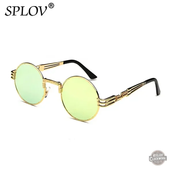 Lunettes Rondes Design Steampunk - vue 6